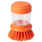 فرچه ظرفشویی مخزن دار نارنجی مدل VIDEVECKMAL ایکیا