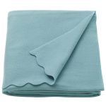 شال مبل ایکیا THORGUN آبی روشن سایز 120×160