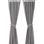 پرده ایکیا LENDA خاکستری