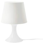 آباژور رومیزی ایکیا LAMPAN سفید