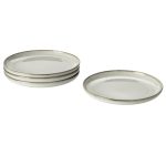 پیش دستی 4تایی ایکیا مدل GLADELIG قطر ۲۰ رنگ طوسی