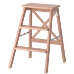 چهارپایه 3 طبقه چوبی ایکیا مدل BEKVAM