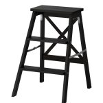 چهارپایه 3 طبقه ایکیا مدل BEKVAM مشکی