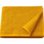 حوله ایکیا مدل VAGSJON رنگ زرد سایز 70X140