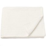 حوله ایکیا مدل VAGSJON  رنگ سفید سایز 70X140