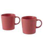 ماگ ایکیا مدل KEJSERLIG رنگ صورتی تیره