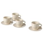 اسپرسو خوری ایکیا مدل FARGKLAR رنگ کرم