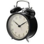 ساعت رومیزی زنگ دار ایکیا مدل DEKAD/ مشکی