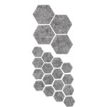 ضربه گیر ایکیا مدل FIXA ست 20 تایی خاکستری