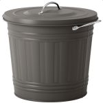 سطل زباله خاکستری 16 لیتری ایکیا KNODD