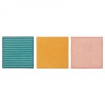 دستمال شستشو میکروفیبر ایکیا مدل PEPPRIG ست ۳ تایی