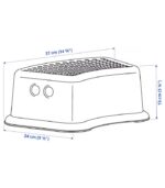 چهارپایه ایکیا مدل FORSIKTIG - تصویر 3