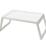 سینی پایه دار سفید ایکیا KLIPSK