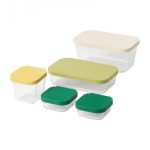 ظروف نگهدارنده ایکیا مدل HAVSTOBIS ست 5 تایی