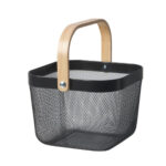 سبد توری مشکی ایکیا RISATORP