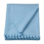 پتو ایکیا مدل POLARVIDE رنگ آبی روشن