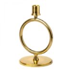 شمعدان طلایی ایکیا مدل AROMATISK