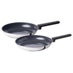 تابه نچسب 2تایی ایکیا مدل MIDDAGSMAT قطر ۲۸ سانتی و 24 سانتی