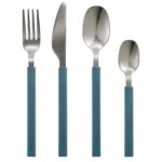 سرویس قاشق چنگال و کارد ایکیا مدل TََANGMARLA رنگ آبی
