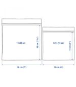 زیپ کیپ ایکیا مدل ISTAD حجم ۱ و ۰.۴ لیتری - تصویر 5