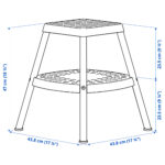 چهارپایه ایکیا مدلHADDARP - تصویر 5
