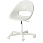 صندلی چرخدار ایکیا LOBERGET/MALSKAR سفید