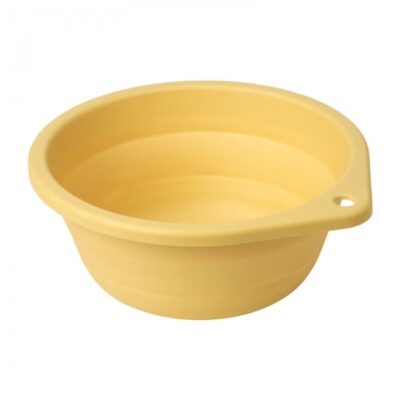 تشت شستشو قابل انعطاف ایکیا مدل PEPPRIG رنگ زرد