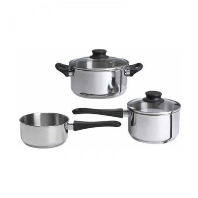 سرویس قابلمه استیل ۵ پارچه ایکیا مدل ANNONS