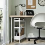 ترولی سفید ایکیا مدل NISSAFORS سایز 51x19x67 - تصویر 3