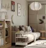 ترولی سفید ایکیا مدل NISSAFORS سایز 51x19x67 - تصویر 8